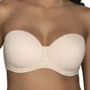 NWT Vanity Fair Women's Beauty Back Smoothing Strapless Bra 4-Way Stretch Sz 40G